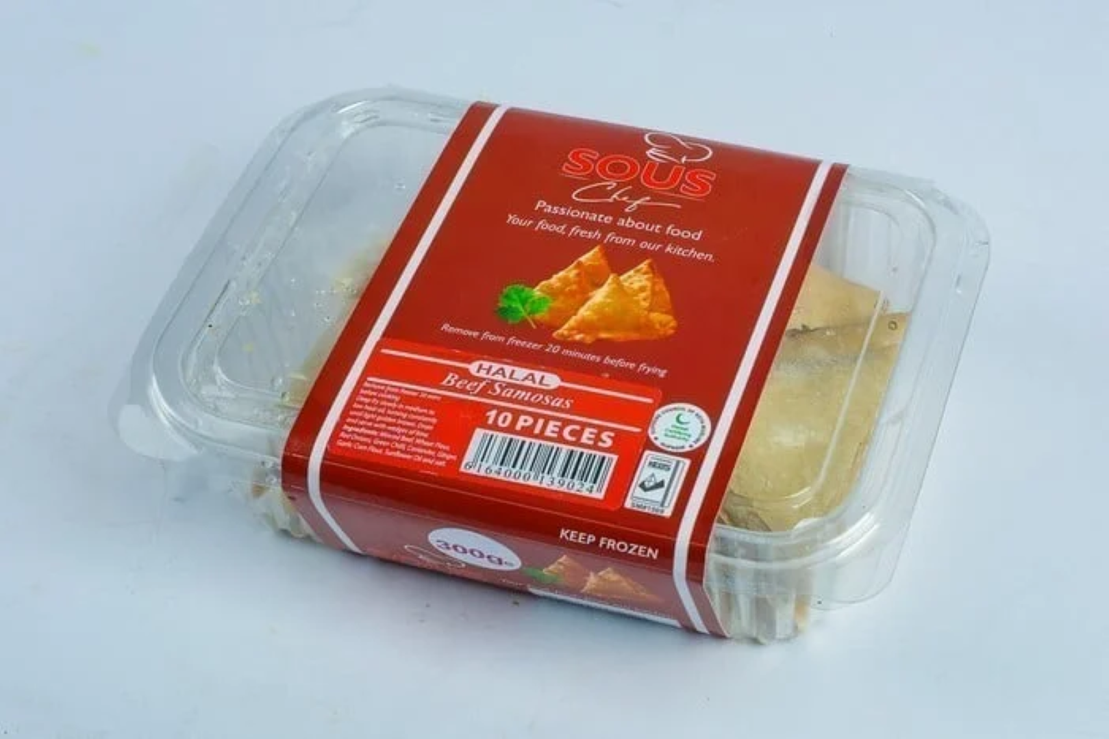 SOUSCHEF 10P BEEF SAMOSA 300G